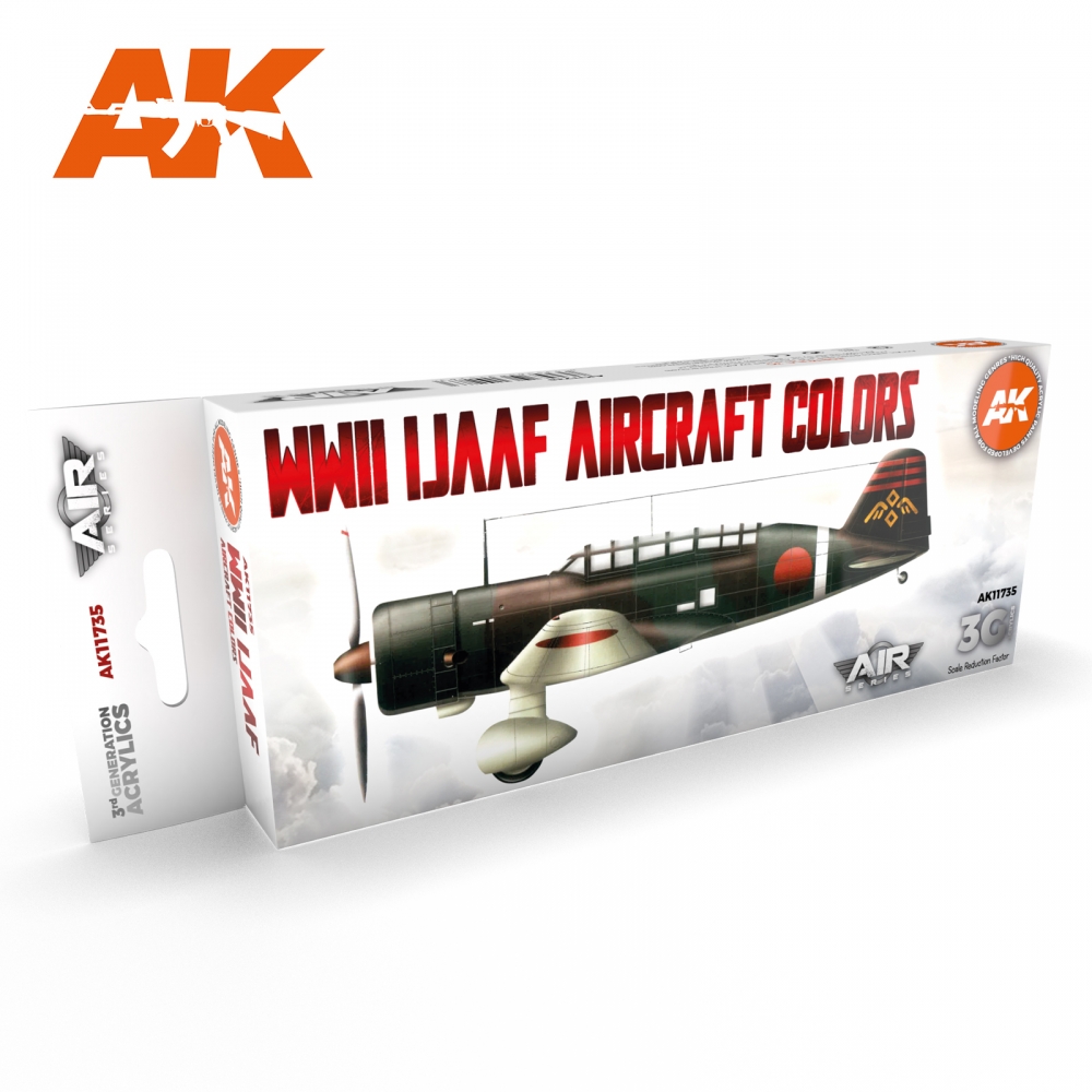 WWII IJAAF Aircraft Colors SET 3G - AK11735