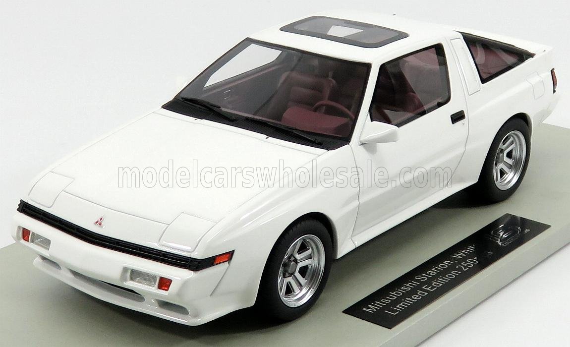 1:18 MITSUBISHI Starion 2.0 Turbo Ex (1988), white - LS033D