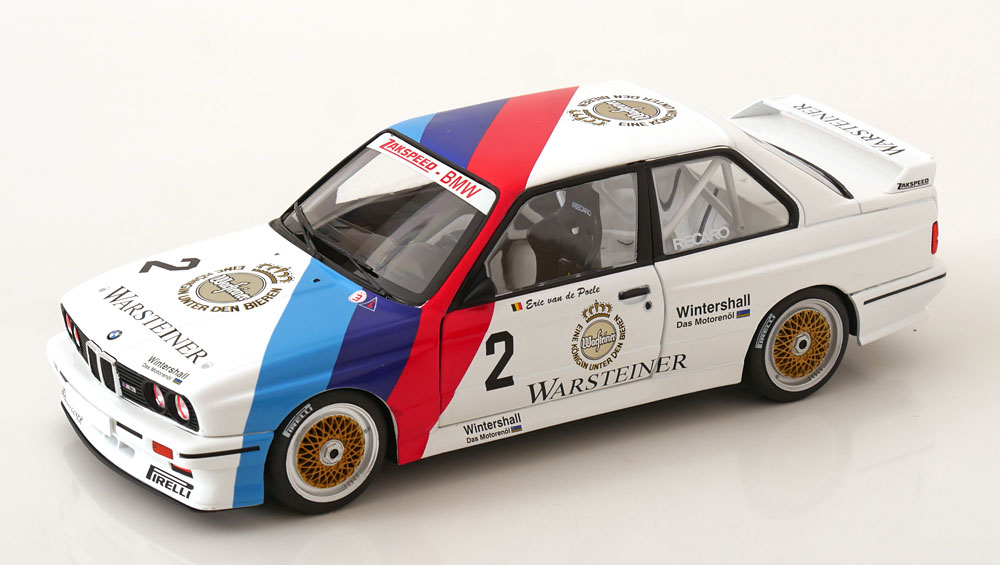 1:18 BMW M3 (E30) DTM Champion, van de Poele (1987) - W18038001C