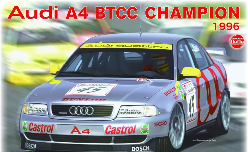 1:24 Сборная модель AUDI A4 1996 BTCC World Champion - NU-24035