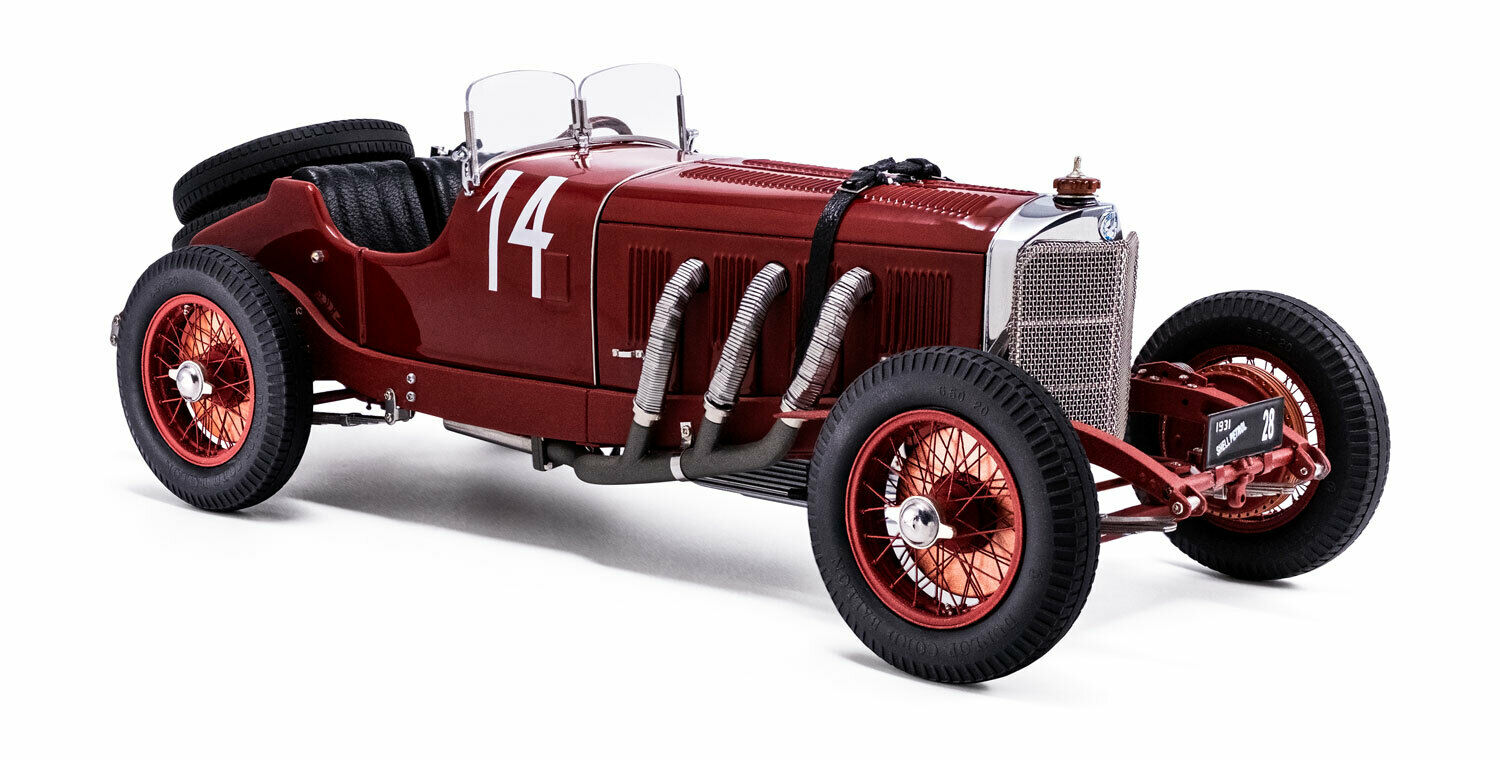 1:18 Mercedes-Benz SSK #14 Carlos Zatuszek 1928-1930, Red - M-207