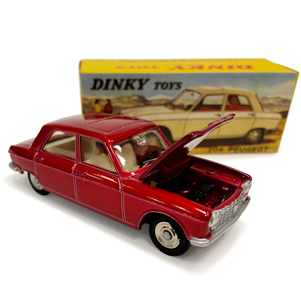 PEUGEOT 204 (1965), red - 576569
