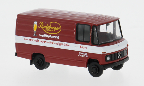 1:87 Mercedes L 406 D Kasten, 1967, Begro/Radeberger - BRE36863