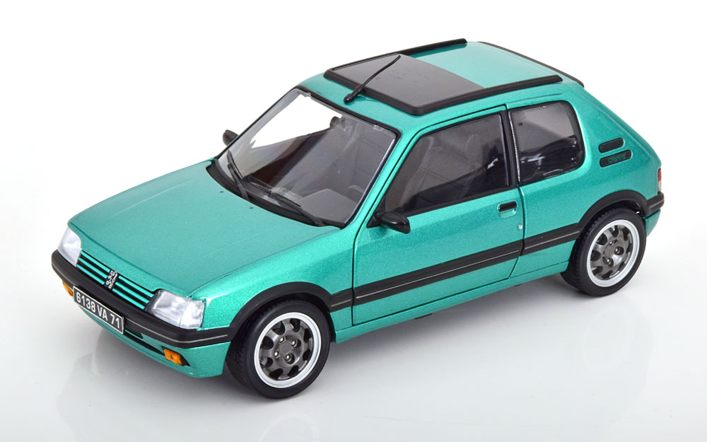 1:18 PEUGEOT 205 GTi Griffe (1991), green metallic - 184847
