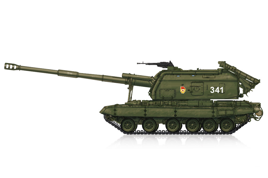 1:72 Сборная модель 2S19-M1 Self-propelled Howitzer - 82927