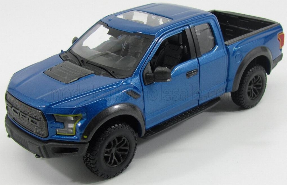 1:24 FORD F-150 Raptor Pick-up (2017), Blue Met - 31266BL