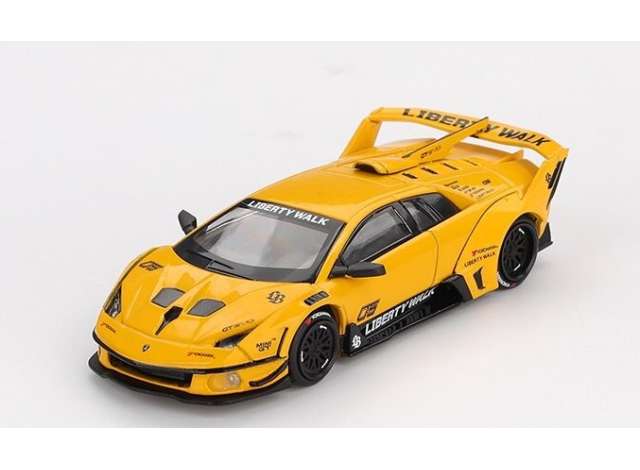 1:64 Lamborghini Murcielago LB-Silhouette Works GT Evo, yellow 2025 - MGT01135BL