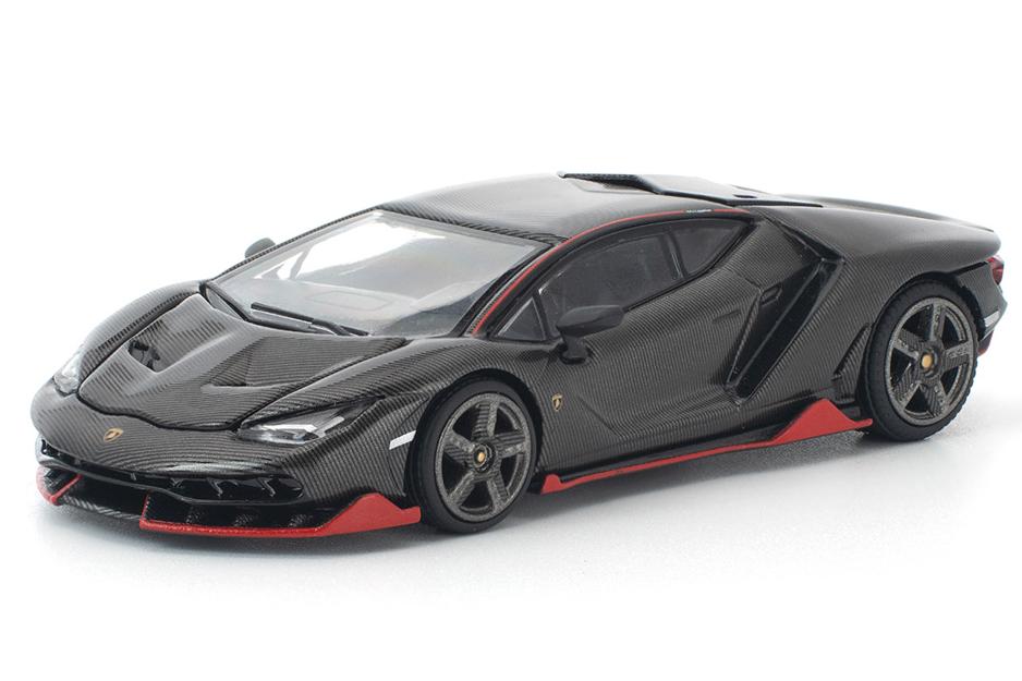 1:64 LAMBORGHINI Centenario, carbon/red - PR640436