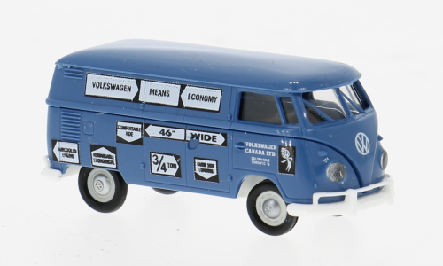 1:87 VOLKSWAGEN T1b Kasten Volkswagen Canada (1960), blue - BRE32799