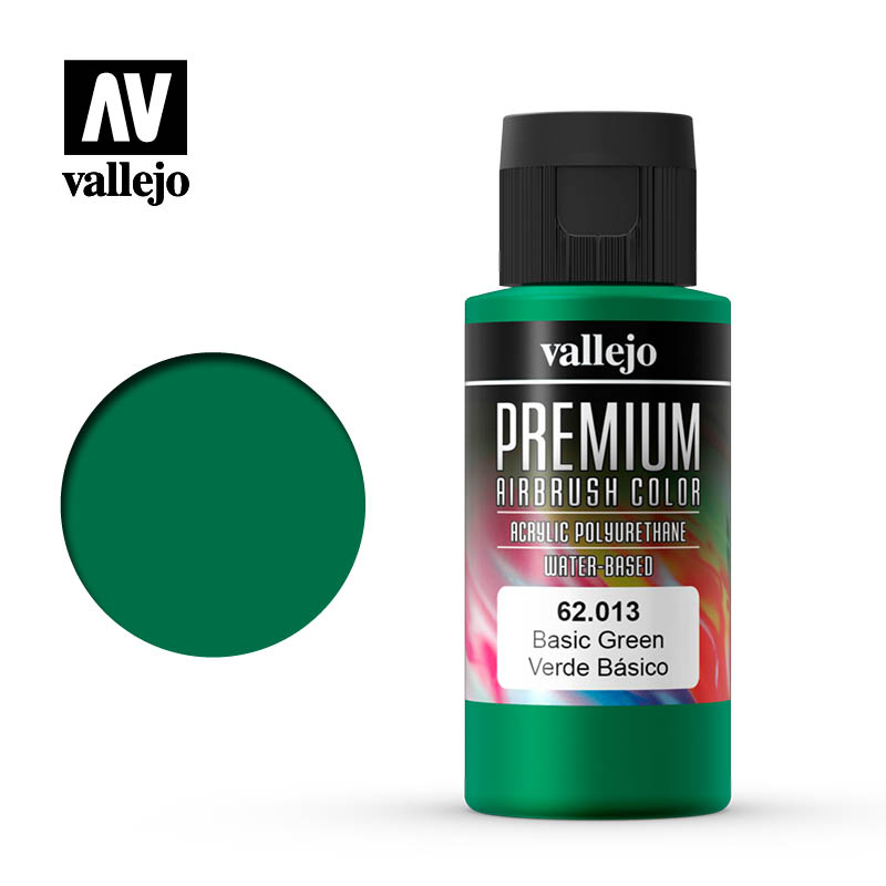 Краска акрил-уретановая 'Premium Color' Зеленый/Green - 62013
