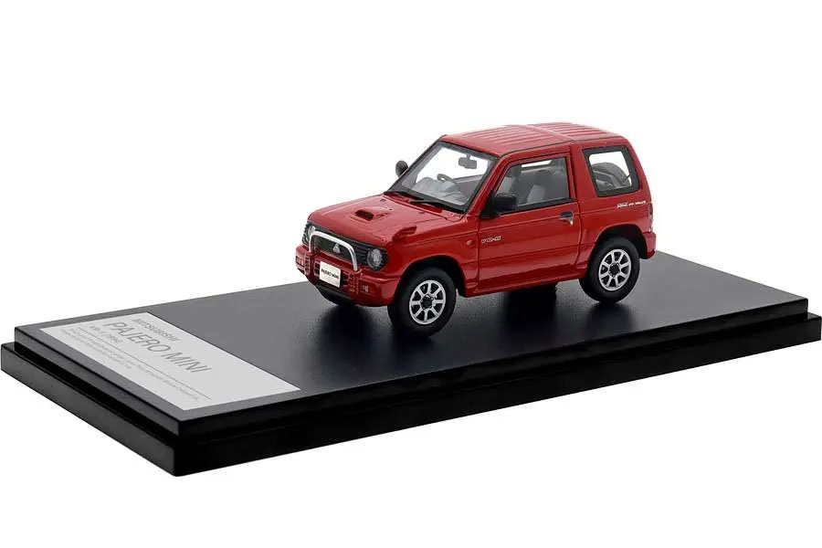1:43 MITSUBISHI Pajero Mini VR-II (1994), monaco red - HS459RE