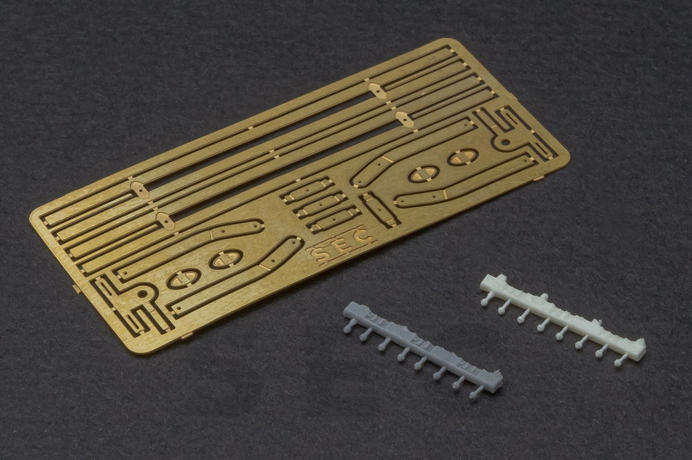 1:43 Набор фототравления для сборки бампера ГАЗ-АА, комплект 2шт - SEC030