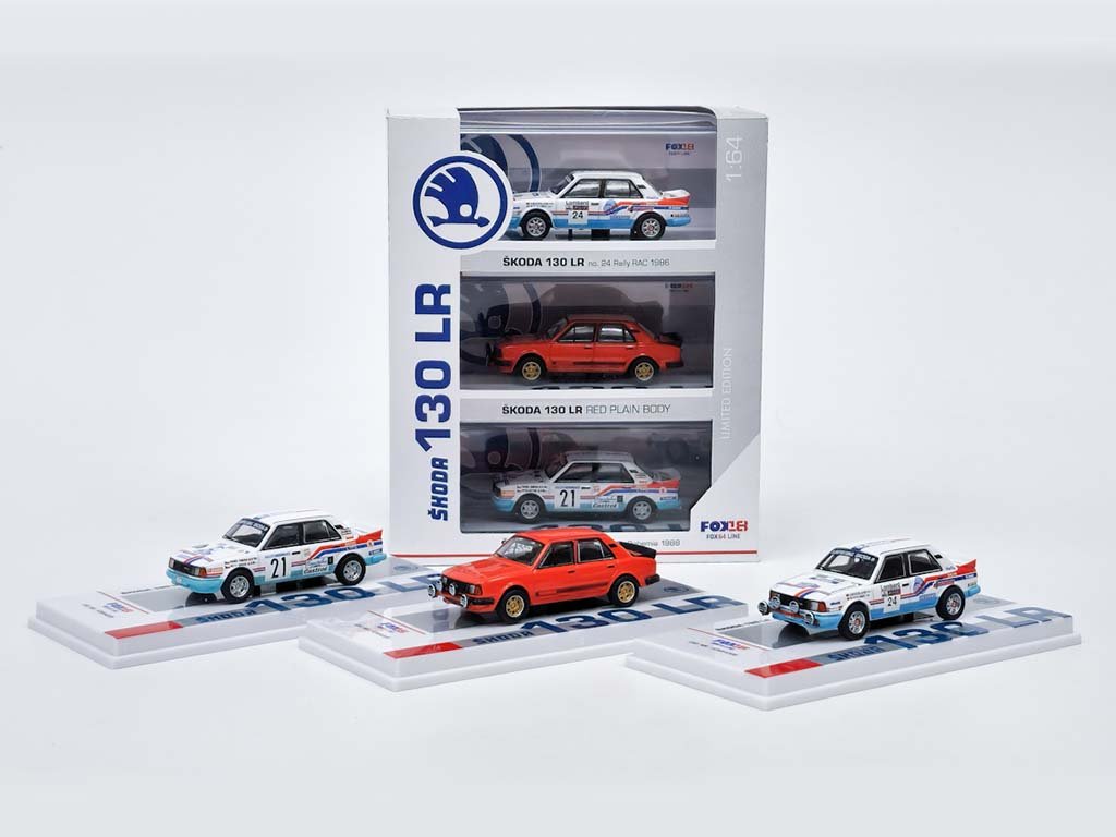 1:64 SKODA 130 LR, набор 3 шт - FOXSET643