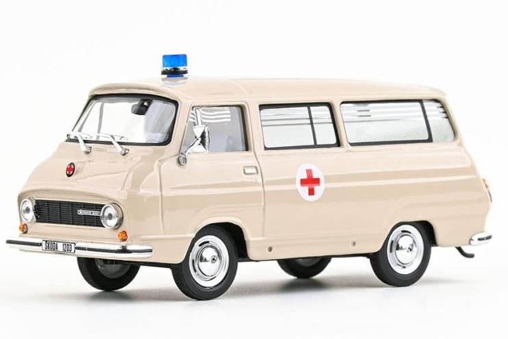 1:43 SKODA 1203 Sanitka-Převozka - 715XO11