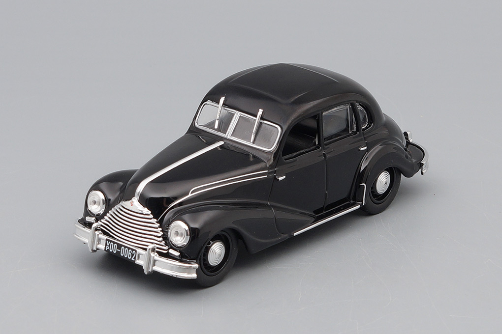1:43 EMW 340 (ГДР), Автолегенды СССР 176, black - AL176-X3
