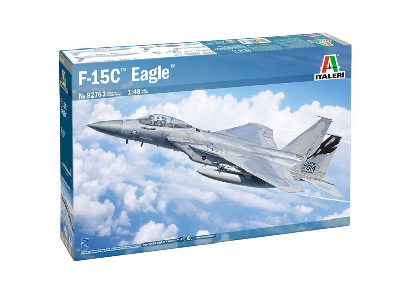 1:48 Сборная модель McDONNEL DOUGLAS F-15c Eagle Military Airplane 1986 - IT92763