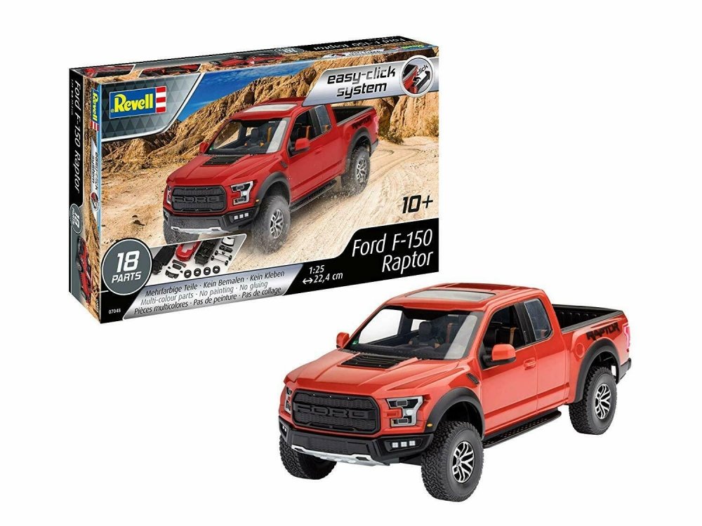 1:25 Сборная модель Ford F-150 Raptor - 07048