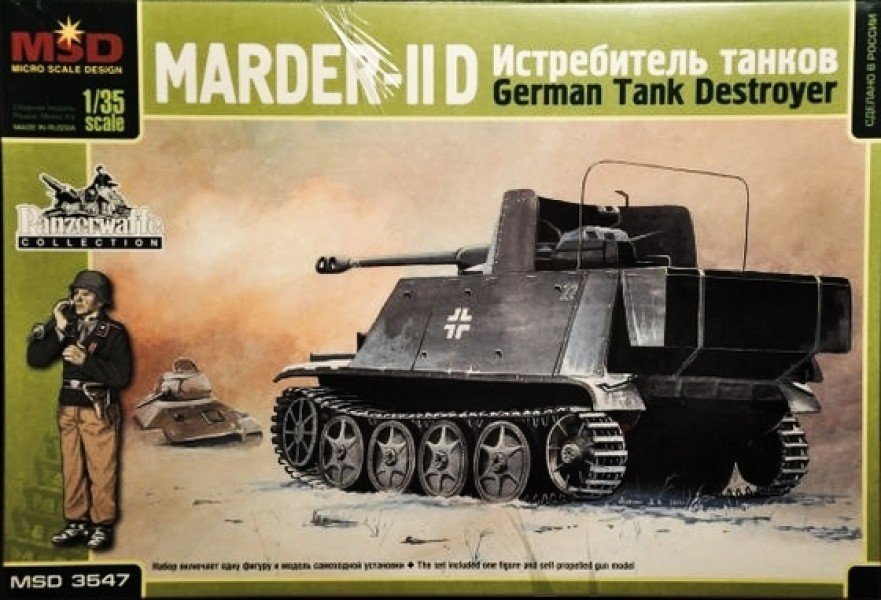 1:35 Сборная модель Немецкая САУ Marder II D - 3547