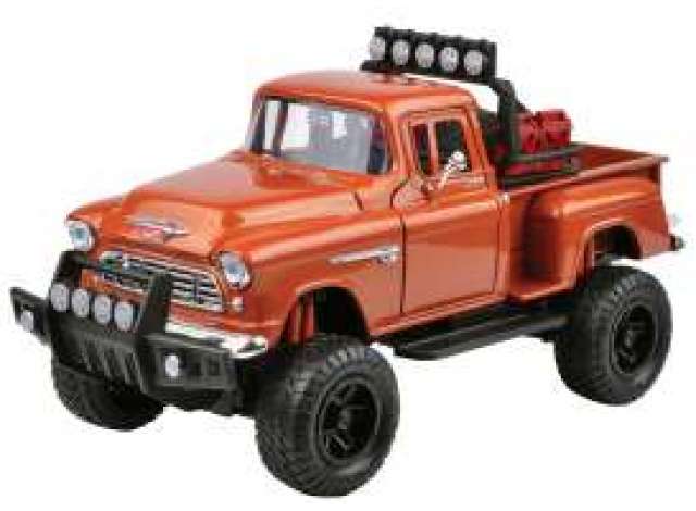 1:24 Chevrolet 1500 Stepside Pickup Off Road 1955, orange - mmax79133