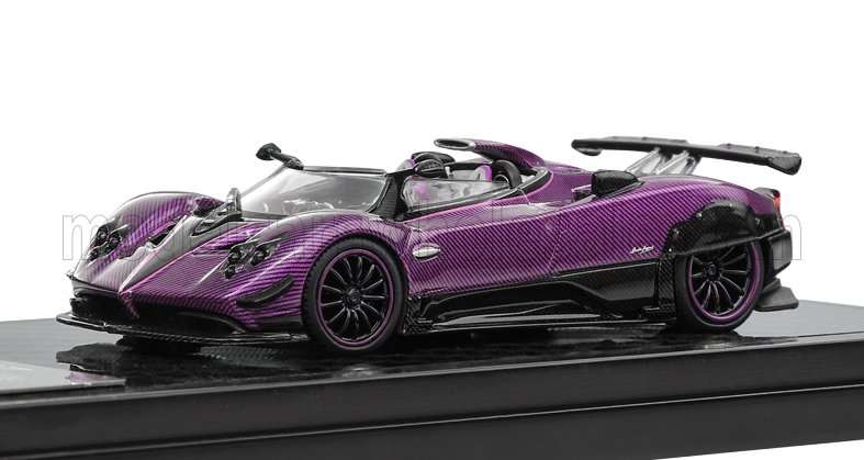 1:64 PAGANI Zonda HP Barchetta (2018), carbon purple - LCD64018-CP