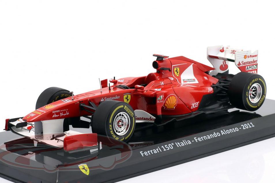1:24 FERRARI150º Italia №9 Fernando Alonso (2011) - FER2025-69
