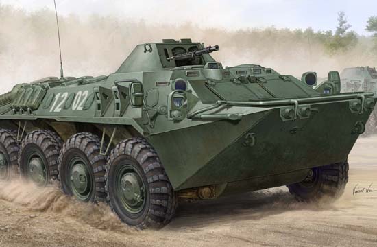 1:35 Сборная модель БТР немецкий SPW-70 - 01592