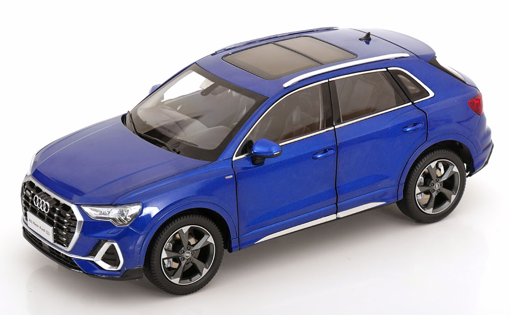 1:18 AUDI Q3 (2019), blue metallic - 106034