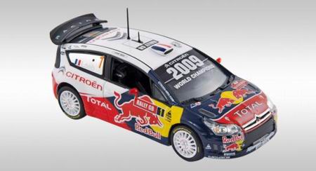 1:43 CITROEN C4 WRC Winner Rallye GB (Sebastien Loeb - Daniel Elena) 2009, цветной - 155429