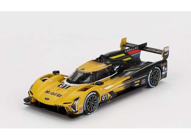 1:64 Cadillac V-Series.R #01 Cadillac Racing IMSA Sebring 12 Hrs, yellow/black 2024 - MGT01004Lhd