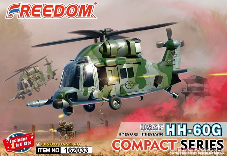 Сборная модель U.S. Air Force HH-60G `Pave Hawk`Compact Series Model Kit - 162033