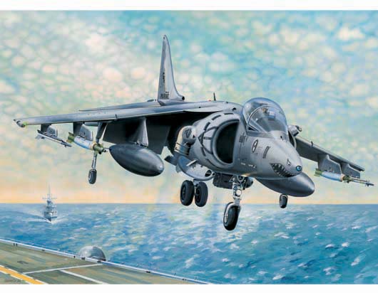 1:32 Сборная модель Самолет  AV-8B 'Харриер' II - 02229