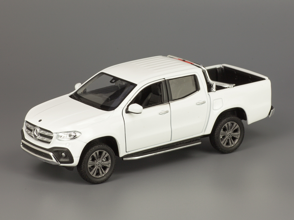 1:24 MERCEDES BENZ X-class Pick-up (2018), White - 24100W