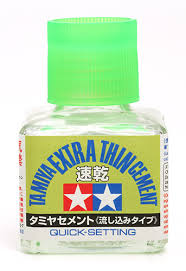 Клей жидкий быстросхватывающийся Extra-Thin Cement (Quick-Setting) - 40ml. - 87182