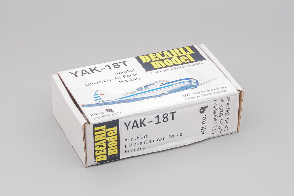 1:72 Сборная модель Yakovlev Yak-18T - LOT01437