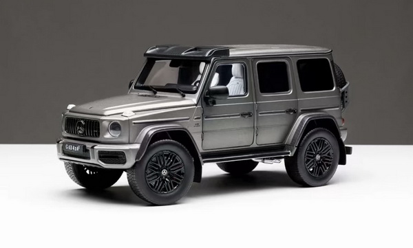 1:18 MERCEDES-BENZ G-class G63 4x4 AMG (2020), platinum magno - 34229