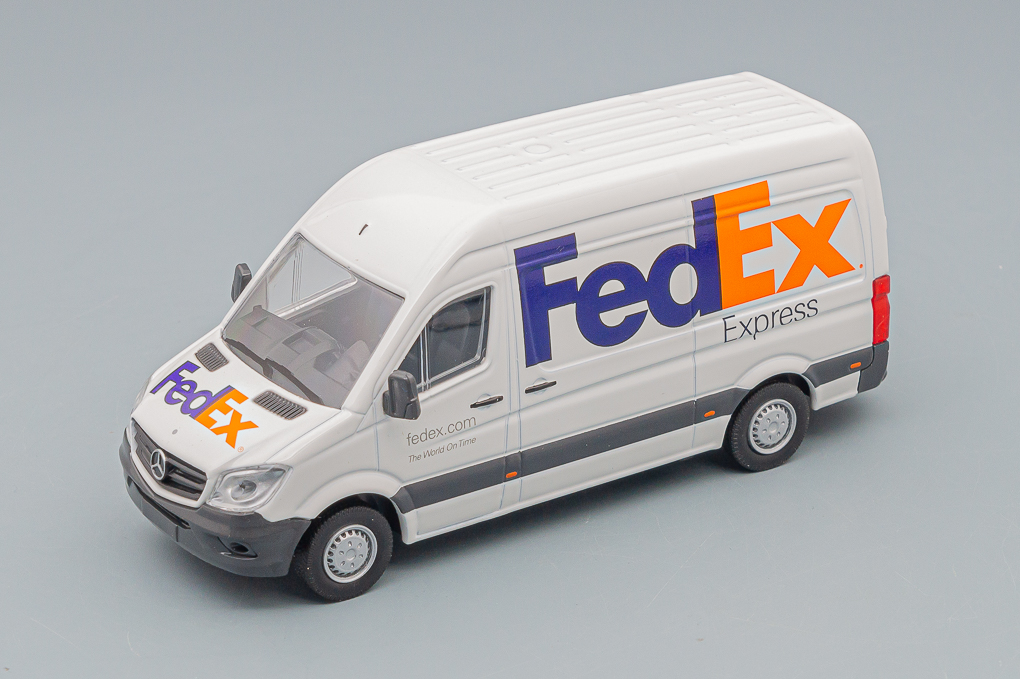 1:43 MERCEDES-BENZ Sprinter W906 FedEx (2009), white - 76-2006