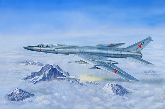 1:72 Сборная модель  Советский тяжёлый двухместный барражирующий перехватчик ПВО ТУ-128 М - 01687