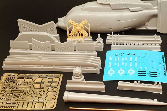 1:48 Сборная модель Вертолет MQ-8C Fire-X - BRS48015