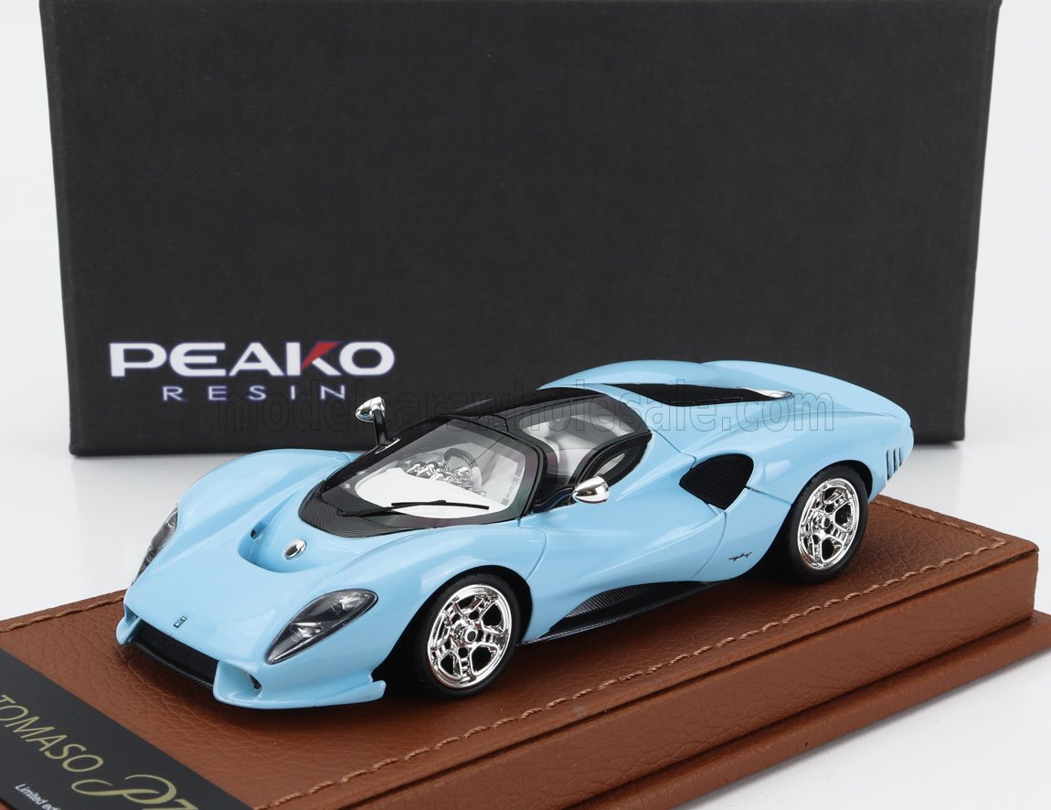 1:43 DE TOMASO P72 (2020), Light Blue - 33801