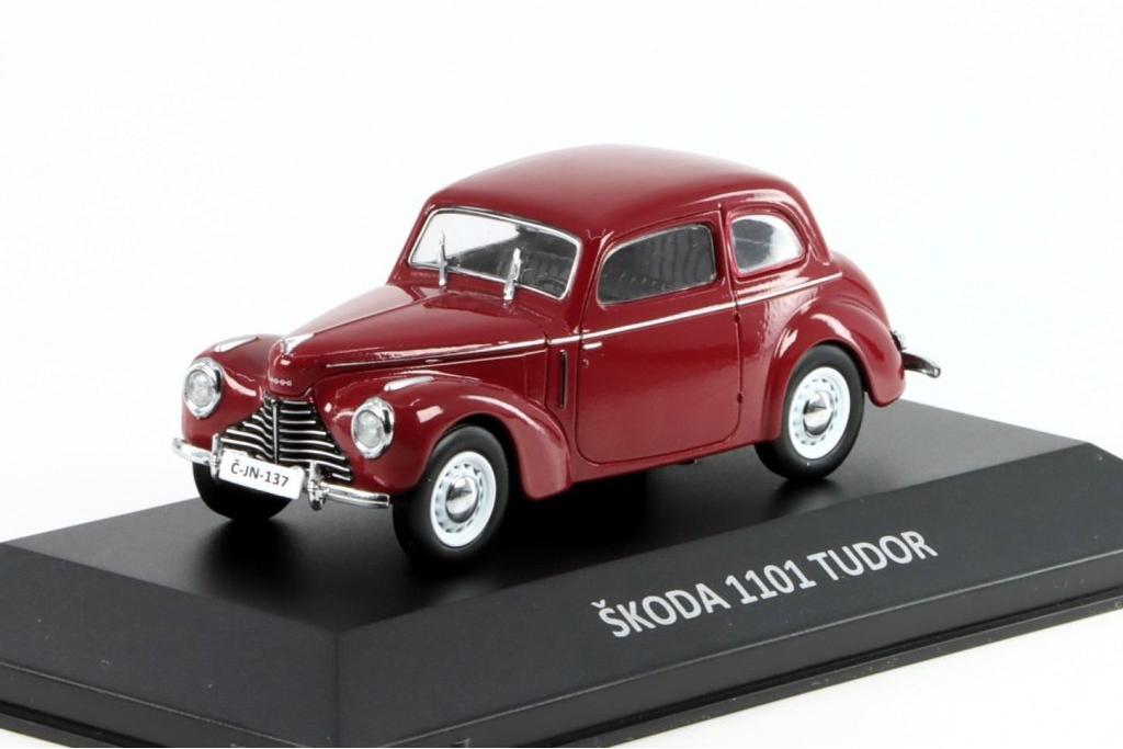 1:43 SKODA 1101 Tudor (1946), dark red - DESK024