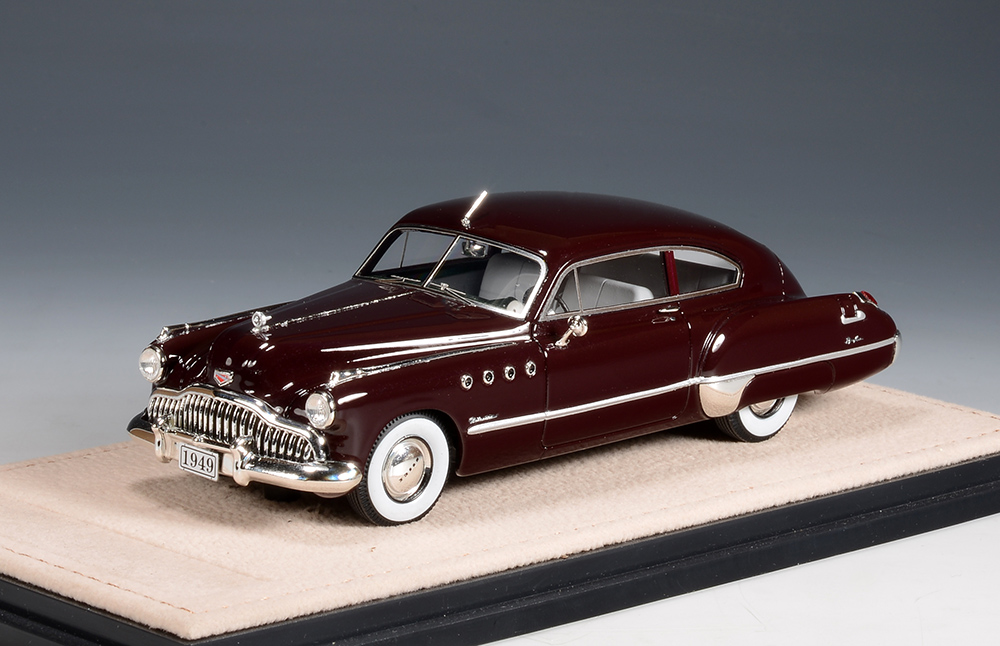 1:43 BUICK Roadmaster Sedanette (1949), Royal Maroon - STM493001