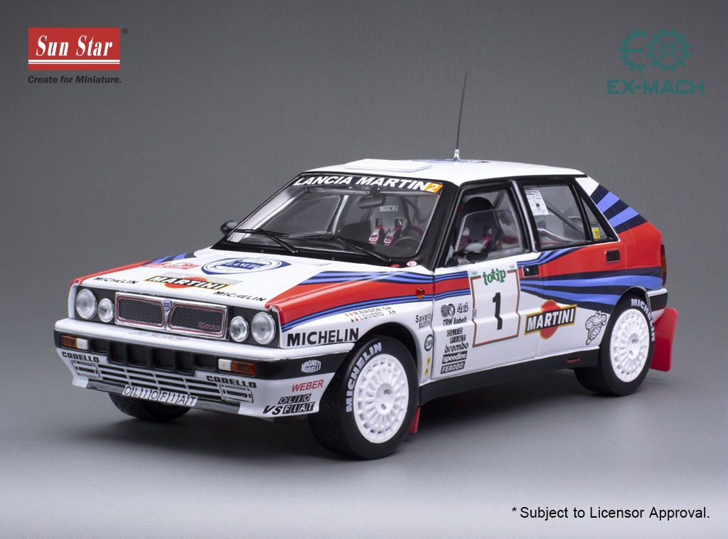 1:18 LANCIA Delta HF Integrale 16V #1 Winner Rallye Sanremo M.Biasion/T.Siviero (1988) - 3131