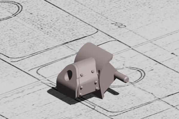 1:72 Бронемаска для Т-34-76, для модели от Звезда 5011 - Br72005