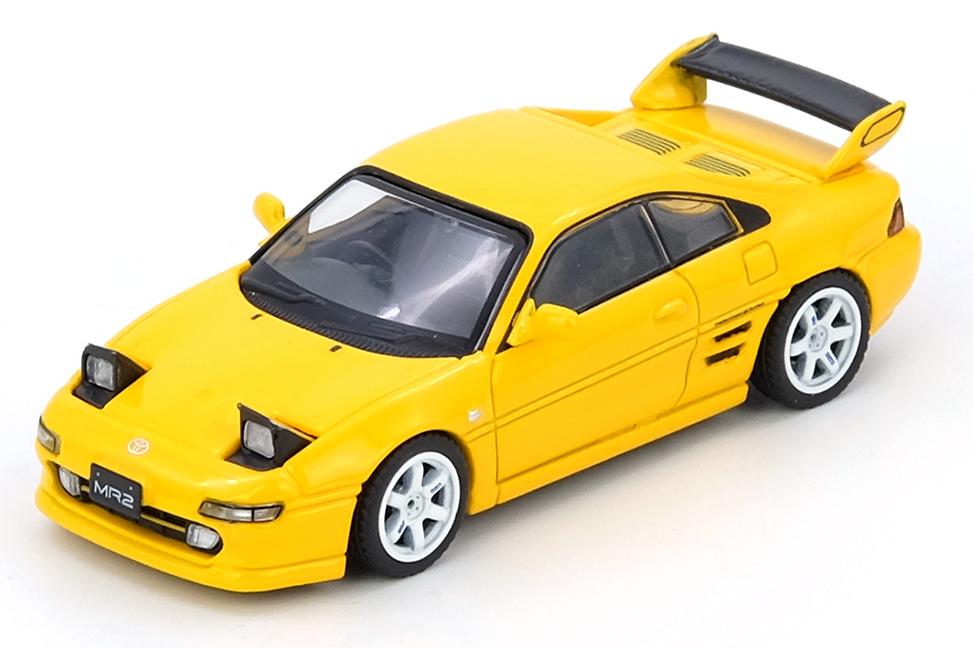 1:64 TOYOTA MR2 (SW20), yellow - IN64-MR2-YL