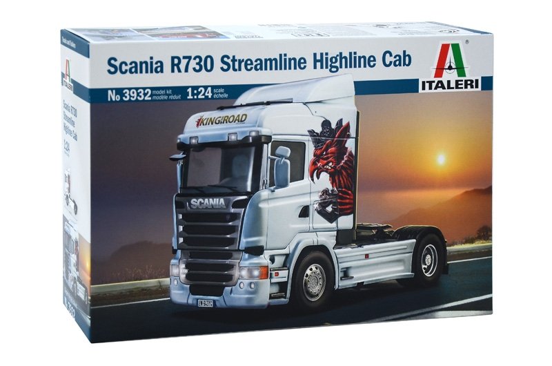 1:24 Сборная модель SCANIA R730 STREAMLINE - 3932