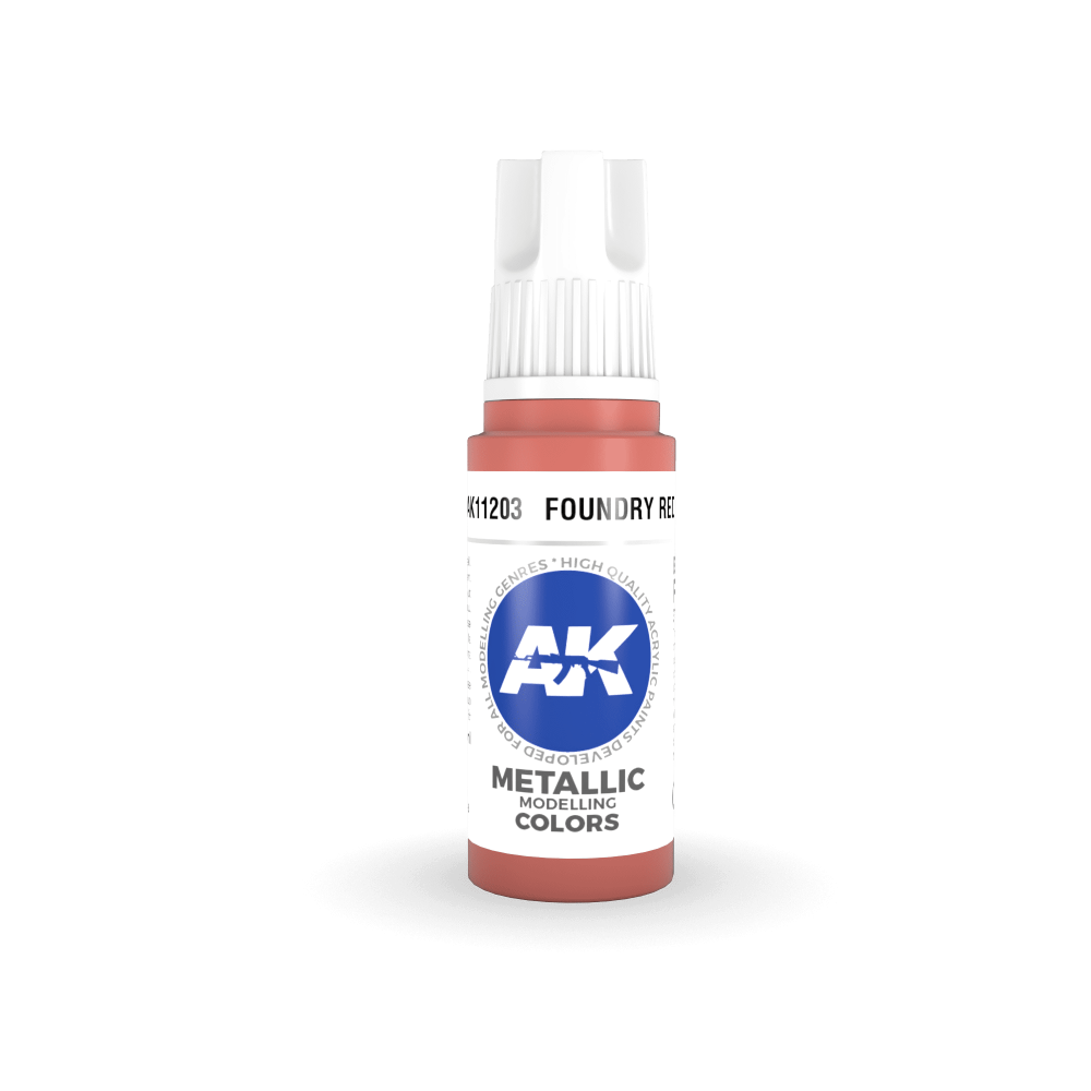 Краска акриловая 3rd Generation Foundry Red 17ml - AK-11203
