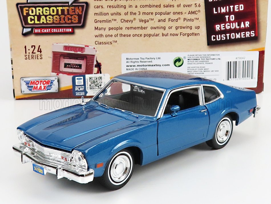 1:24 FORD Maverick (1974), blue - 79042B
