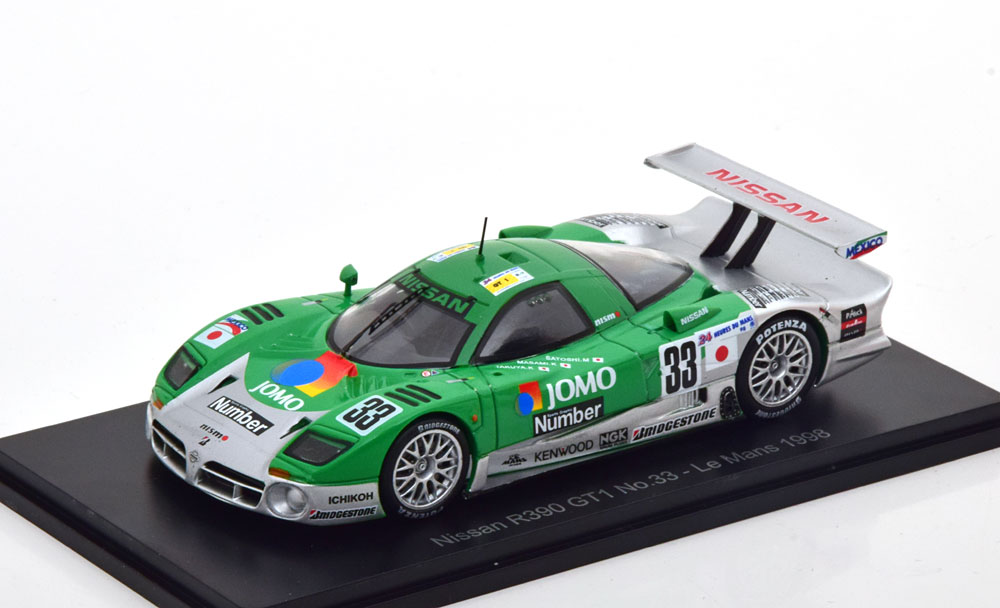 1:43 NISSAN R390 GT1 No 33 24h Le Mans, Kageyama / Motoyama / Kurosawa (1998) - LM1998-2