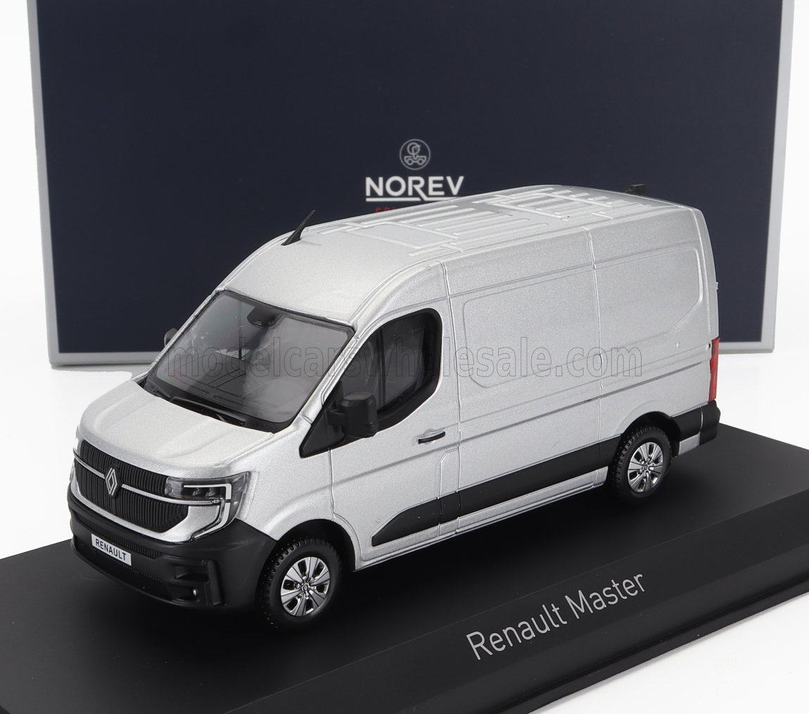 1:43 RENAULT Master Van E-tech 100% Electric (2024), Silver - 518850