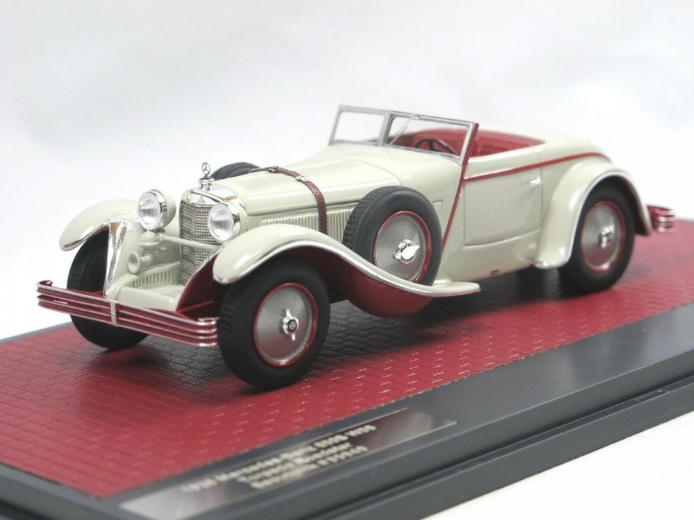 1:43 Mercedes-Benz 680S (W06) Torpedo Roadster Saoutchik #35949 - 1928 open (grey) - MX41302-181